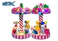 Persona a gettoni di Mini Carousel 3 dei bambini del parco di divertimenti del carosello del mondo del bambino