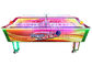Coin Operated Game Machine Curved Table Air Hockey  Indoor Exercise Equipment With Light